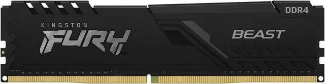 Main image of Kingston Fury Beast 16GB 3733MHz DDR4 CL19 Desktop Memory Single Module KF437C19BB1/16