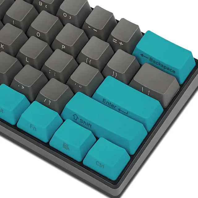 Alt view image 5 of 5 - Happy Balls Keycaps Side/Front Print PBT Keycap Set OEM Profile Non-Backlit Thick Cherry MX Key Caps with Key Puller for 60%/87 TKL/104/108 MX Switches Mechanical Keyboard(Blue Gray Combo)