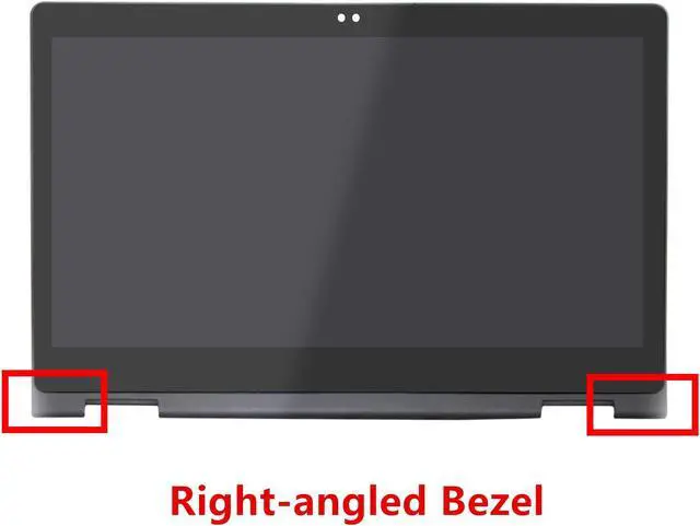 Alt view image 2 of 5 - LCDOLED Replacement 13.3 inches B133HAB01.0 NV133FHM-A11 FullHD LCD Display Touch Screen Digitizer Assembly with Bezel for Dell Inspiron 13 5368 i5368 5378 i5378 5379 i5379 CD3Q3C2 (2D Webcam Holes)
