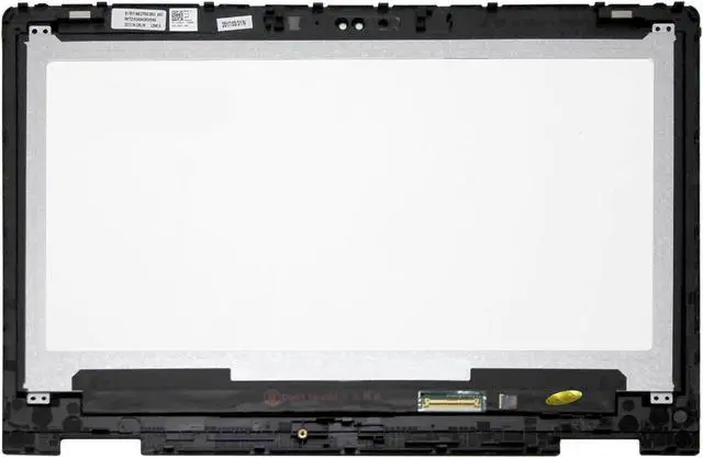 Alt view image 3 of 5 - LCDOLED Replacement 13.3 inches B133HAB01.0 NV133FHM-A11 FullHD LCD Display Touch Screen Digitizer Assembly with Bezel for Dell Inspiron 13 5368 i5368 5378 i5378 5379 i5379 CD3Q3C2 (2D Webcam Holes)