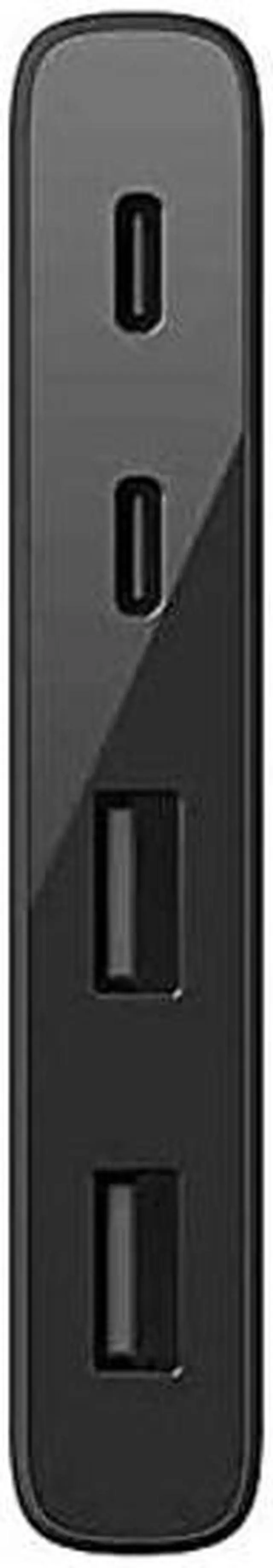 Alt view image 2 of 3 - Belkin / Linksys - B2B153-04-BLK USB-C 4-Port Mini Hub - Hub - 2 x USB + 2 x USB-C - Desktop