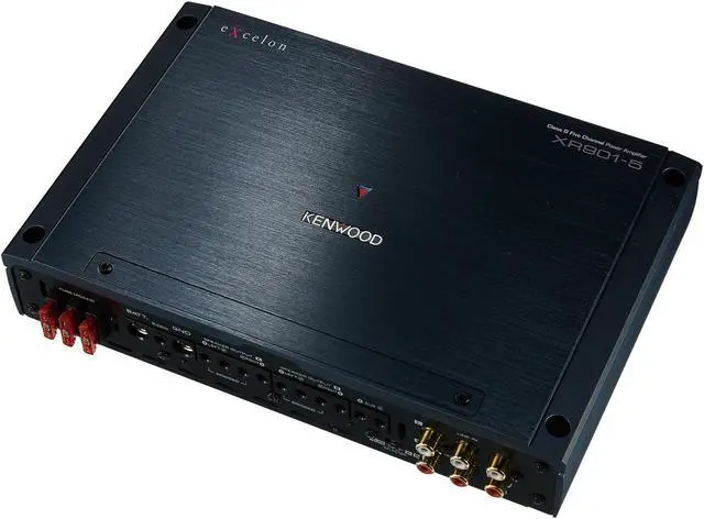 Alt view image 2 of 5 - Kenwood eXcelon XR901-5 Class D 5 Channel Amplifier