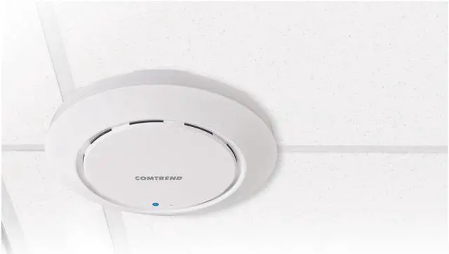 Alt view image 2 of 5 - Comtrend 400Mw High Power AC1200 Poe Ceiling Mount Access Point WAP-EN1200C
