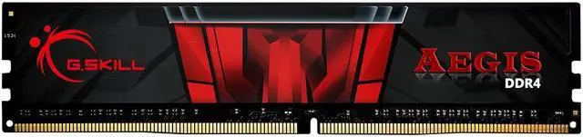 Alt view image 2 of 4 - G.SKILL AEGIS Series (XMP) DDR4 RAM 32GB (4x8GB) 3200MT/s CL16-18-18-38 1.35V Intel AMD Desktop Computer Memory UDIMM (F4-3200C16Q-32GIS)