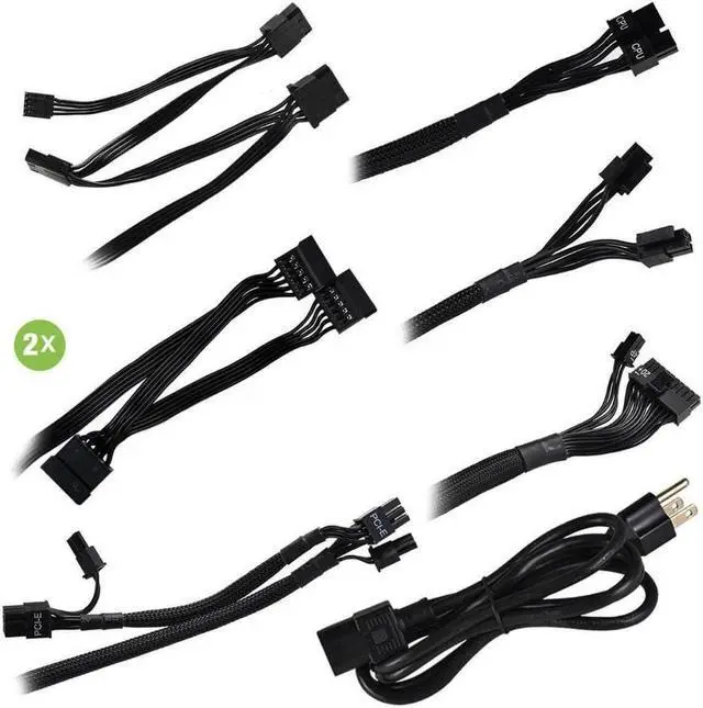 Alt view image 4 of 5 - EVGA 100-BR-0500-K1 500 BR, 80+ Bronze 500W, 3 Year Warranty, Power Supply