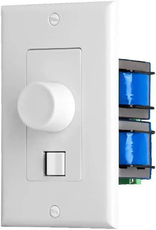 Alt view image 2 of 5 - OSD 300W in Wall Volume Control Knob with On/Off Switch - SVC205
