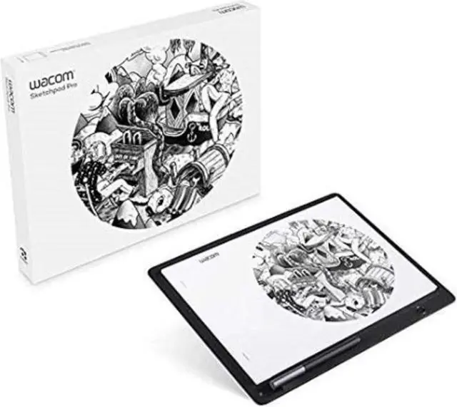 Main image of Wacom Sketchpad Pro Graphic Pen Drawing Tablet Similar Intuous Pro Genuine Leather, Software Included, Compatible with Windows, Mac OS, AppleiOS, Android, AMAZON EXCLUSIVE - Built for Professionals