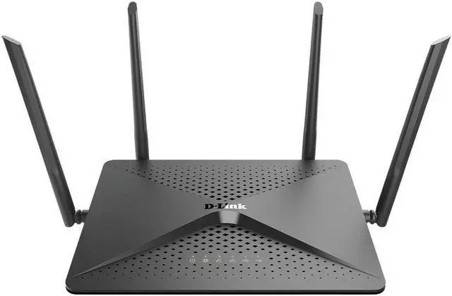 Main image of D-Link WiFi Router, AC2600 MU-MIMO Dual Band Gigabit 4K Streaming and Gaming with USB Ports, 4x4 Wireless Internet for Home (DIR-882-US), Black