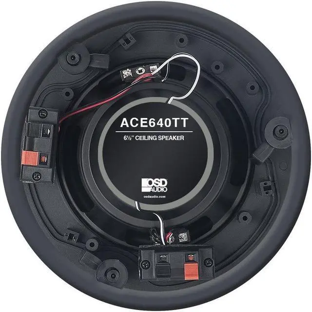 Alt view image 2 of 5 - OSD 6.5 Trimless in-Ceiling Speaker - DVC Dual Dome Tweeters - ACE640TT