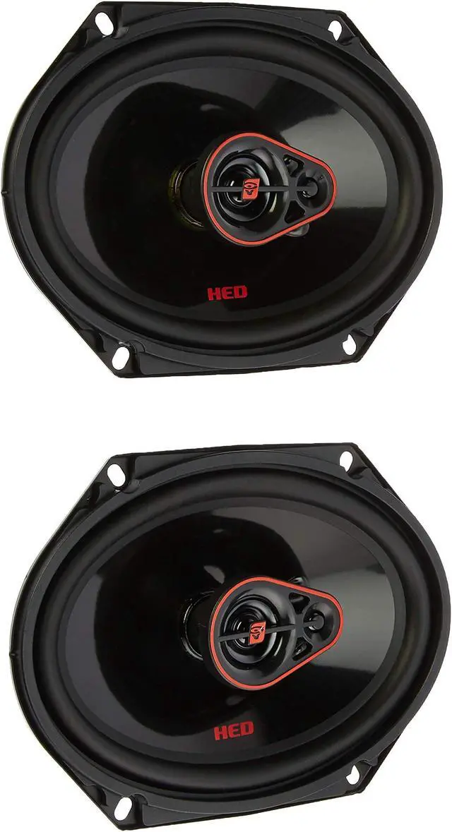 Main image of CERWIN-Vega Mobile H7683 HED(R) Series 3-Way Coaxial Speakers (6" x 8", 360 Watts max)