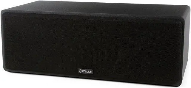 Alt view image 2 of 5 - Micca MB42X-C Advanced Center Channel Speaker for Home Theater, Surround Sound, Passive, 2-Way (Black, Each)