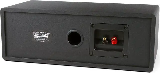 Alt view image 4 of 5 - Micca MB42X-C Advanced Center Channel Speaker for Home Theater, Surround Sound, Passive, 2-Way (Black, Each)