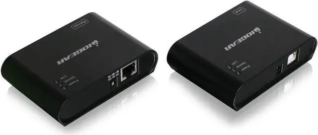 Alt view image 2 of 4 - USB 2.0 4 Port USB Extender - Up To 165Ft - Cat5, Cat5e or Cat6 Ethernet - High Speed (480Mbps) - Plug-n-Play - TAA compliant - Windows - MacOS - GUCE64
