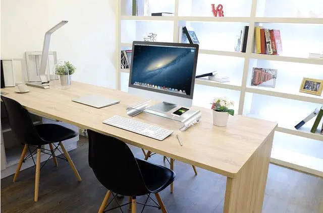 Alt view image 3 of 5 - j5create Monitor Stand with 3-port USB 3.0 HUB JUT325 | Aluminium Legs and Clear Tempered Glass Monitor Riser | Compatible with iMac/Windows/Chrome/Linux Laptop, Macbook