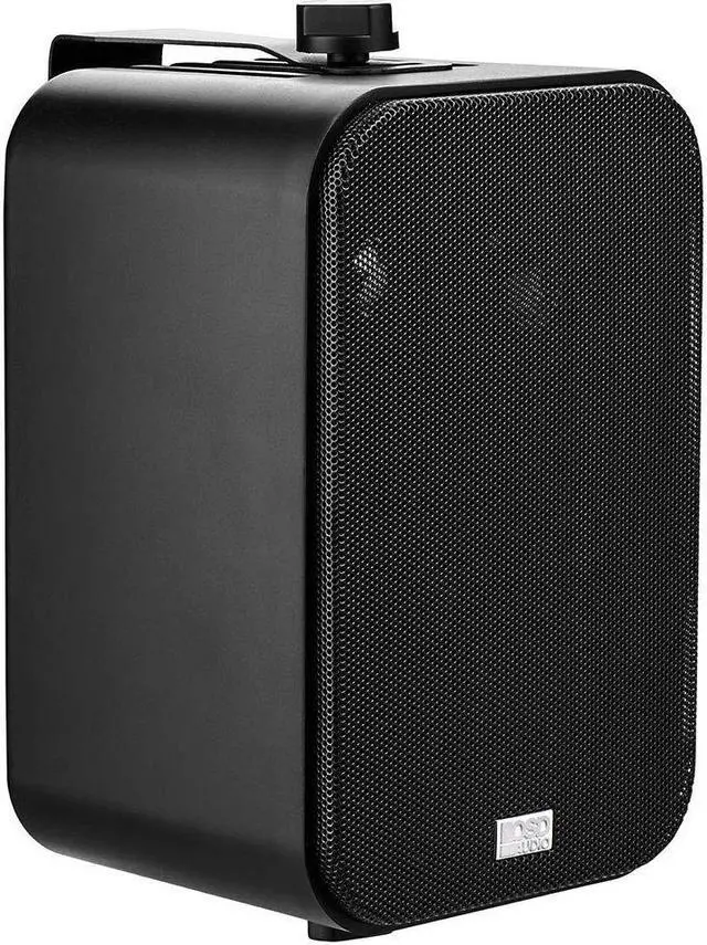 Alt view image 2 of 5 - OSD 4" Outdoor Patio Speaker Pair 80W, IP54 Weather Resistant, Aluminum Grilles Black AP450
