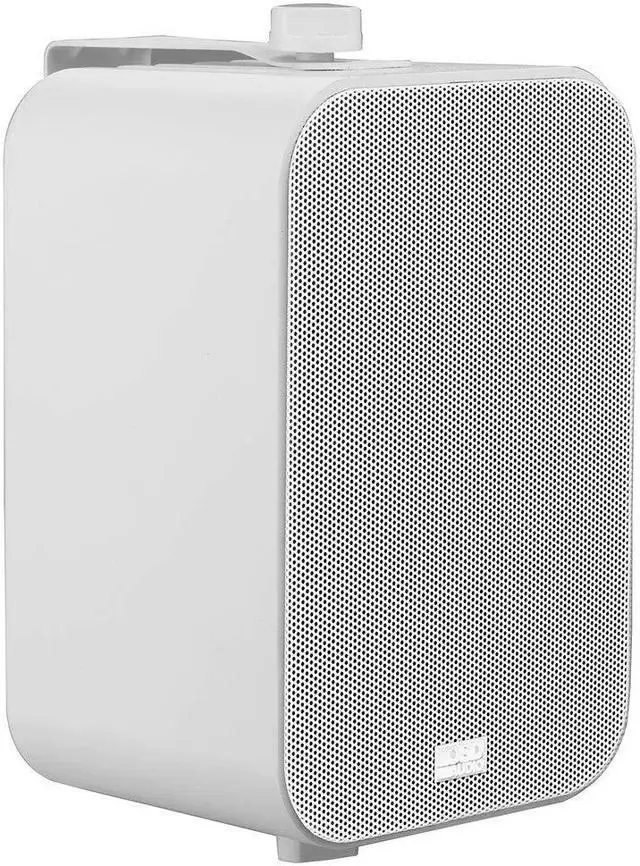Alt view image 2 of 5 - OSD 4" Outdoor Patio Speaker Pair 80W, IP54 Weather Resistant, Aluminum White AP450