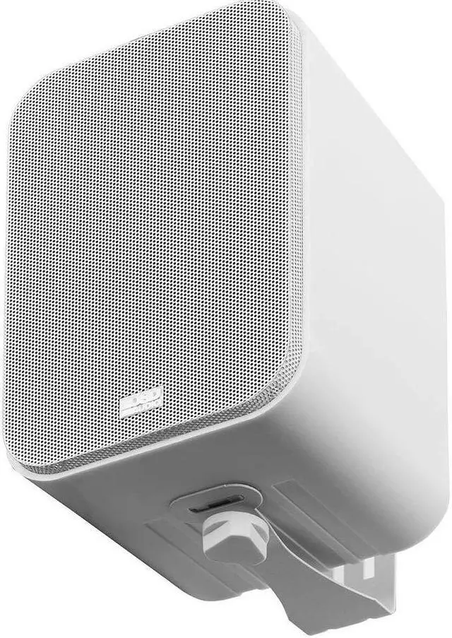 Alt view image 4 of 5 - OSD 4" Outdoor Patio Speaker Pair 80W, IP54 Weather Resistant, Aluminum White AP450