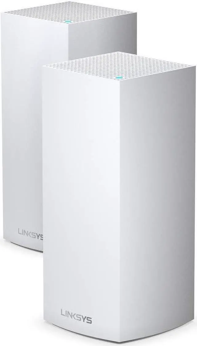 Main image of Linksys MX10600 Velop AX Whole Home WiFi 6 System: Wireless Router and Extender, 5.3 Gbps, 6,000 sq ft Range, 100 devices (2-Pack)