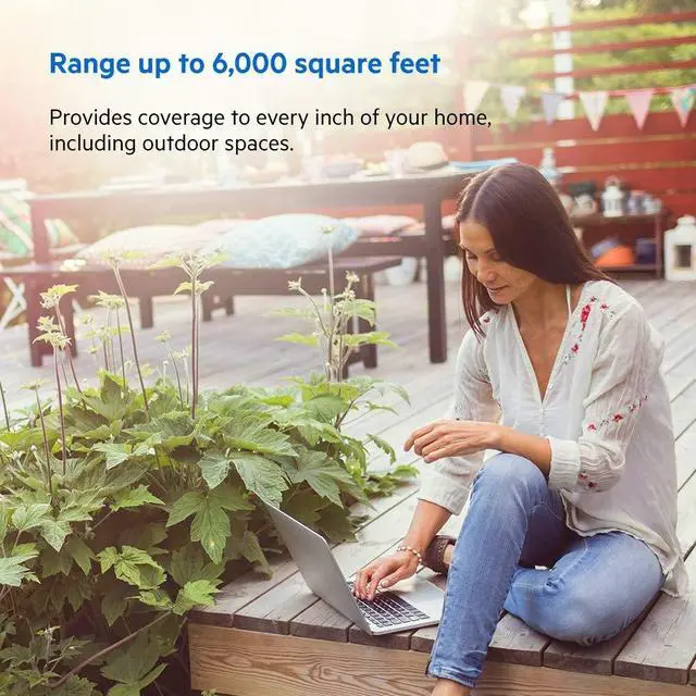 Alt view image 5 of 5 - Linksys MX10600 Velop AX Whole Home WiFi 6 System: Wireless Router and Extender, 5.3 Gbps, 6,000 sq ft Range, 100 devices (2-Pack)