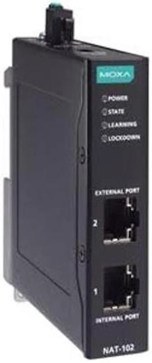 Main image of NAT-102, 2-Port Industrial Network Address Translation (NAT) Devices, -10 to 60°C Operating Temperature