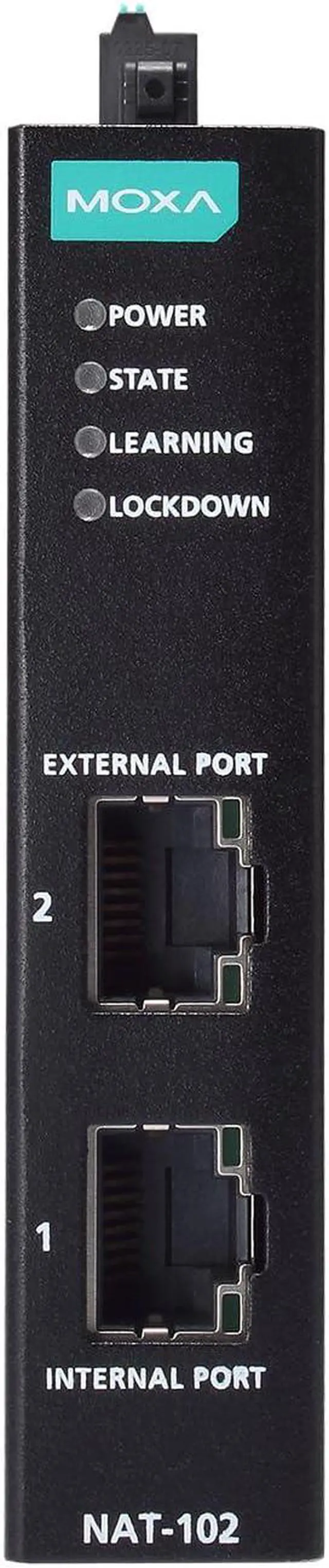 Alt view image 2 of 3 - NAT-102, 2-Port Industrial Network Address Translation (NAT) Devices, -10 to 60°C Operating Temperature