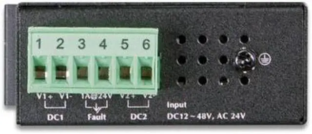 Alt view image 3 of 3 - Planet ISW-500T IP30 Compact Size 5-Port 10/100TX Industrial Fast Ethernet Switch (-40~75 degrees C)