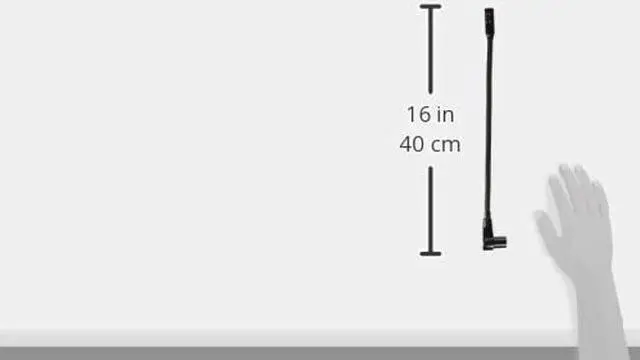 Alt view image 3 of 3 - Hosa LTE-503XLR4 LED Console Lamp with Right-angle 4-pin XLR4 Male Connector - 15 inch