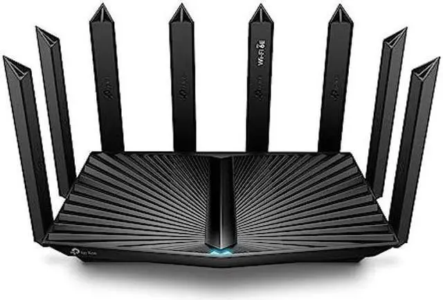 Main image of TP-Link - Archer AXE7800 Tri-Band Wi-Fi 6E Router - Black