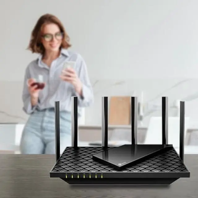 Alt view image 2 of 5 - TP-Link AX5400 WiFi 6 Router (Archer AX73)- Dual Band Gigabit Wireless Internet Router, High-Speed ax Router for Streaming, Long Range Coverage