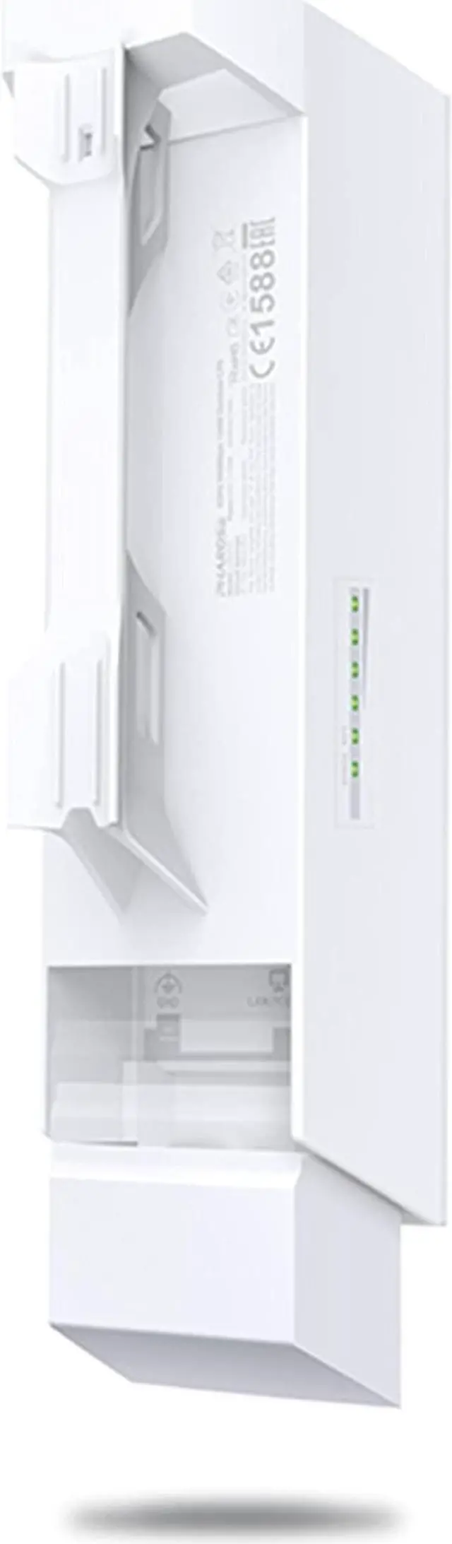 Alt view image 2 of 5 - TP-Link 5GHz N300 Long Range Outdoor CPE for PtP and PtMP Transmission | Point to Point Wireless Bridge | 13dBi, 15km+ | Passive PoE Powered w/ Free PoE Injector | Pharos Control (CPE510) White