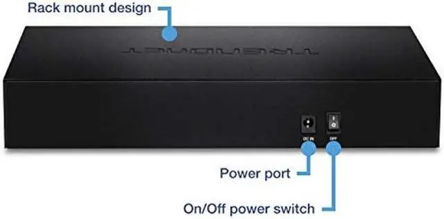 Alt view image 3 of 5 - TRENDnet Gigabit Multi-WAN VPN Business Router, TWG-431BR, 5 x Gigabit Ports, 1 x Console Port, QoS, Inter-VLAN Routing, Dynamic Routing, Load-Balancing, High Availability, Online Firmware Updates