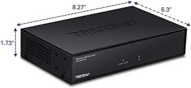 Alt view image 4 of 5 - TRENDnet Wireless LAN Controller, Built-in 5-Port GB Switch, Compatible with: TEW-755AP/TEW-821DAP/TEW-825DAP, Access Point Management, TEW-WLC100, Black, Manage up to 128 AP's