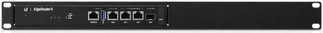 Alt view image 3 of 5 - Ubiquiti Networks Edgerouter 4 Ethernet Lan Black Wired Router