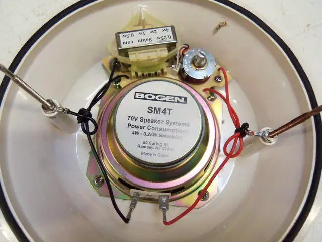 Alt view image 4 of 4 - Bogen Easy Install Ceiling Speaker