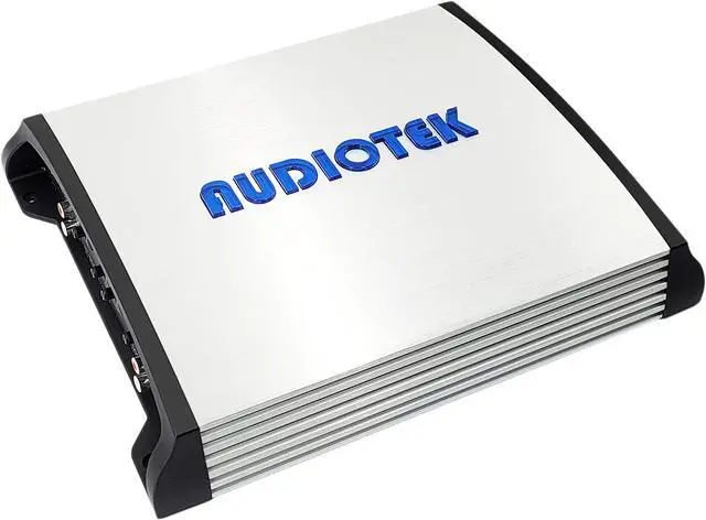 Main image of Audiotek AT804 4 Channel Stereo Car Amplifier - 1000 Watts, 2 Ohm Stable, LED Indicator, Full Range, Class AB, MOSFET Power Supply, Great for Speakers