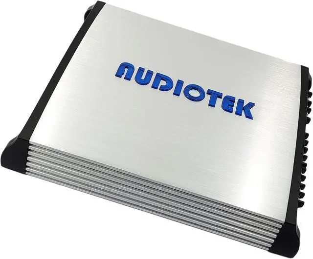 Alt view image 2 of 5 - Audiotek AT804 4 Channel Stereo Car Amplifier - 1000 Watts, 2 Ohm Stable, LED Indicator, Full Range, Class AB, MOSFET Power Supply, Great for Speakers