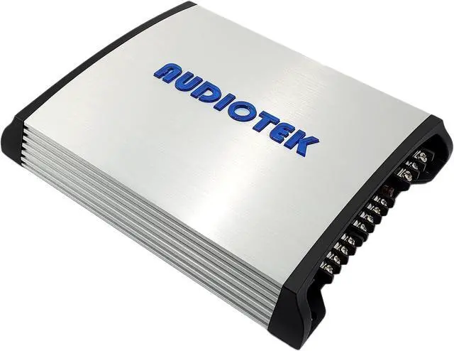 Alt view image 3 of 5 - Audiotek AT804 4 Channel Stereo Car Amplifier - 1000 Watts, 2 Ohm Stable, LED Indicator, Full Range, Class AB, MOSFET Power Supply, Great for Speakers