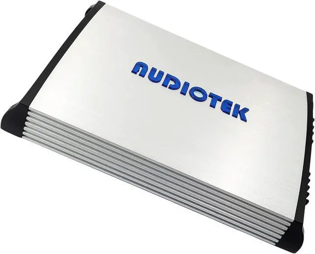 Alt view image 2 of 5 - AUDIOTEK AT3500S 2 Channel Stereo Car Amplifier - 3500 Watts, 2 Ohm Stable, LED Indicator, Full Range, Bass Knob Included, Great for Speakers and Subwoofers