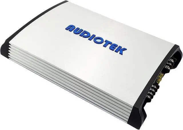 Alt view image 3 of 5 - AUDIOTEK AT3500S 2 Channel Stereo Car Amplifier - 3500 Watts, 2 Ohm Stable, LED Indicator, Full Range, Bass Knob Included, Great for Speakers and Subwoofers