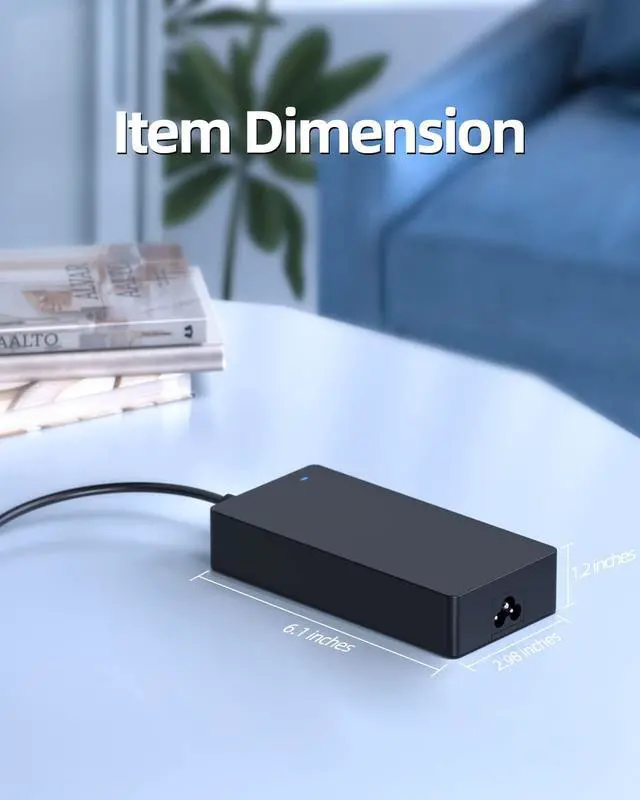 Alt view image 5 of 5 - 180W Charger Fit for Acer Predator Triton 500 PT515-51, Predator Triton 300 PT314-51 PT314-52 PT315-52, Predator Helios 300 PH315-52 PH317-53 PH317-54 PH317-55 Laptop Power Adapter Supply Cord