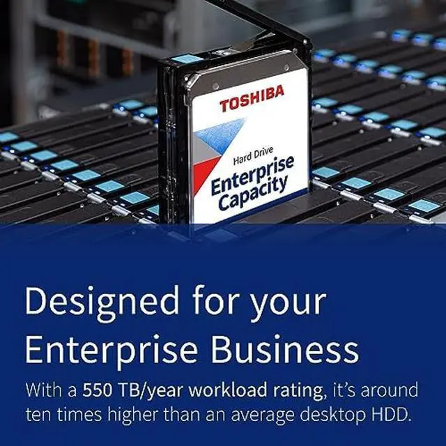 Alt view image 2 of 5 - Toshiba MG08ACA16TE 16TB 7200RPM 512e 3.5" SATA Enterprise Desktop Hard Drive