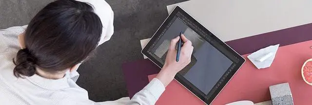 Alt view image 5 of 5 - Microsoft Surface Pen for Surface Pro 7 Pro 6 Surface Laptop 3 Surface Book 2 Laptop 2 Surface Go Studio 2 Pro 5 Pro 4 4096 Pressure Points Rubber Eraser Bluetooth 4.0 Platinum