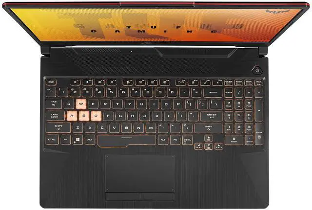 Alt view image 3 of 5 - ASUS TUF Gaming A15 Gaming Laptop, 15.6" 144Hz FHD IPS-Type, AMD Ryzen 5 4600H, GeForce GTX 1650, 8GB DDR4, 512GB PCIe SSD, Gigabit Wi-Fi 5, Windows 10 Home, FA506IH-AS53