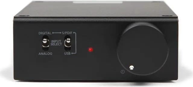 Main image of Micca OriGain Compact Stereo Integrated Amplifier and DAC, 50W x 2, 96kHz/24-Bit, USB and Optical S/PDIF (Black)