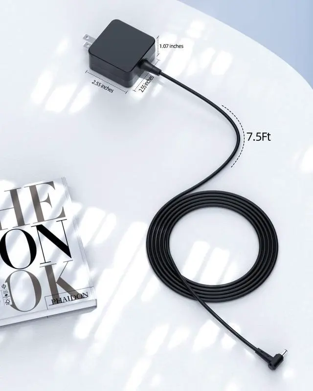 Alt view image 5 of 5 - 65W 45W AC Charger Fit for Asus Vivobook S 16 Flip OLED TN3604 X1704 X1704Z X1704V X1704ZA X1704V X1704VA Laptop Power Supply Adapter Cord