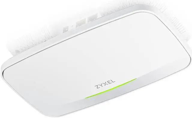 Alt view image 4 of 5 - Zyxel WiFi 6E AXE7800 Wireless Gigabit Pro Access Point | Tri-Band Operation | Smart Antenna | 2.5G Uplink | Mesh | PoE++ | Nebula Pro Pack [WAX640S-6E]