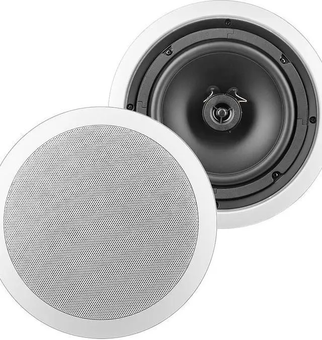 Alt view image 3 of 5 - OSD 8" Ceiling Speaker w/Backcan 60W / Commercial 70V Tap, Single, ICE830ST