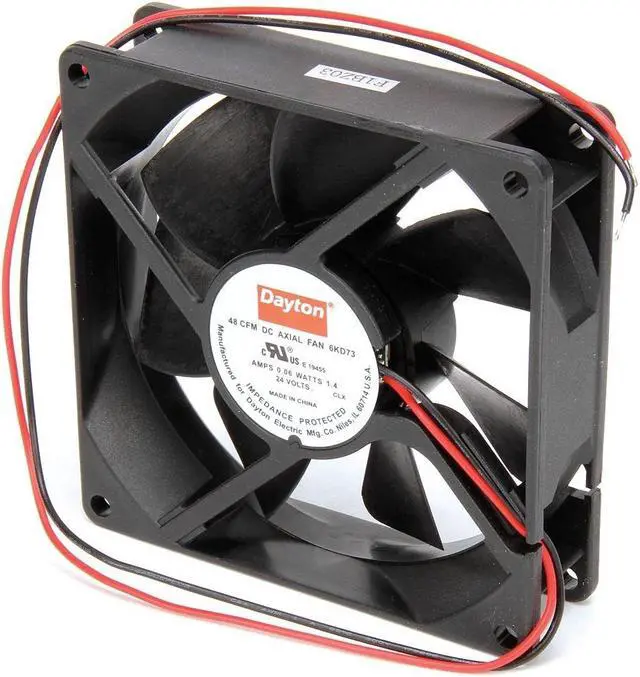 Main image of Axial Fan,Square,3-5/8" H,45 CFM