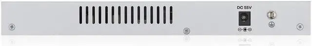 Alt view image 3 of 5 - Zyxel 8-Port Gigabit Ethernet Web Managed PoE+ Switch | 4x PoE+ @60W | VLAN Support | Metal Case | Desktop or Wall-Mount | Fanless | QoS | Ethernet Splitter [GS1200-8HPv2]