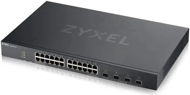 Main image of ZYXEL 28-Port Gigabit Ethernet Smart Switch (XGS1930-28) - Managed, 4x 10G SFP+, Optional Nebula Cloud Management, Rackmount, Limited Lifetime Protection